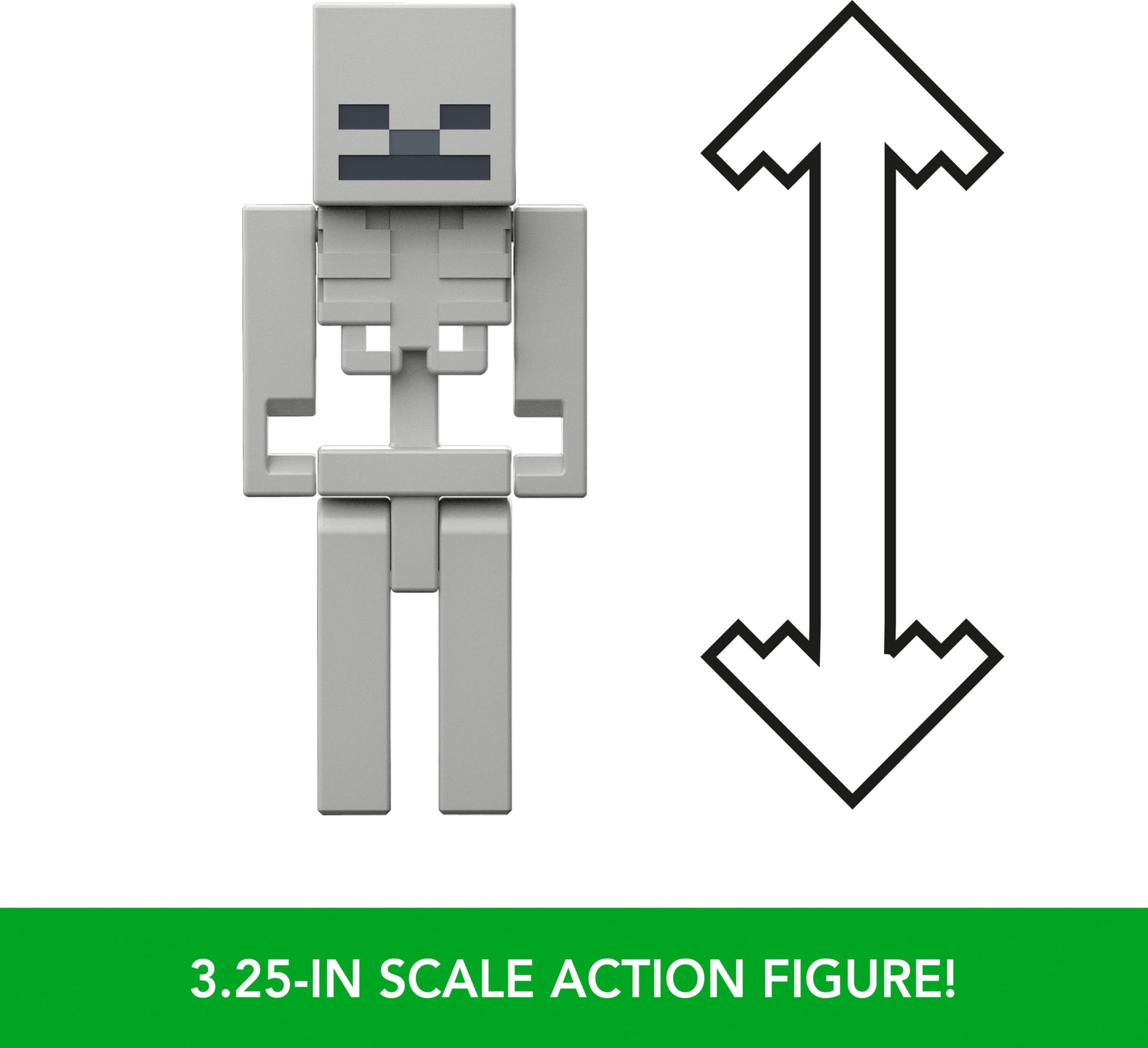 Mattel Minecraft Toys, 3.25-inch Action Figure 2-Packs, 2 Figures and 2 Accessories, Collectible Gifts for Kids, HLB29