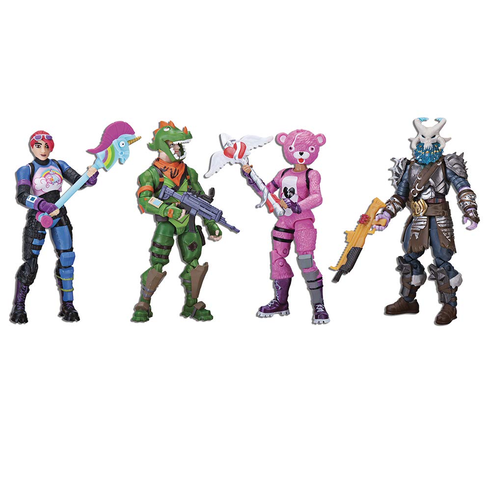 Jazwares Fortnite Squad Mode 4 Figure Pack