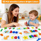 BEESTECH Alphabet ABC Learning Educational Toys for 3 4 5 Years Old Boys Girls, Wooden Puzzle Flash Cards Preschool Activity Letter Matching Games