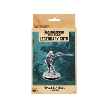 WizKids Pathfinder Legendary Cuts: Female Elf Rogue