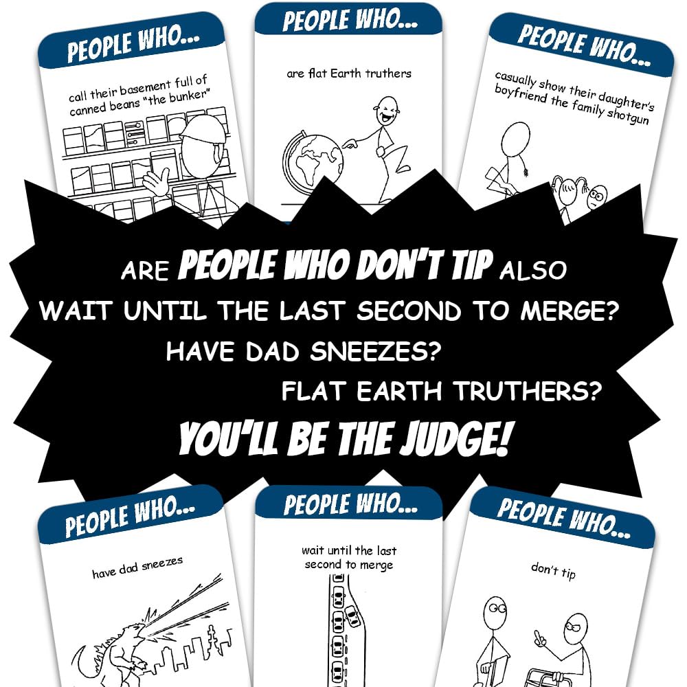 I Feel Attacked - Hilarious Party Game for Family Board Game Night - Funny Card Games for Teens & Adults, 4-10 Players - from Indie Boards & Cards