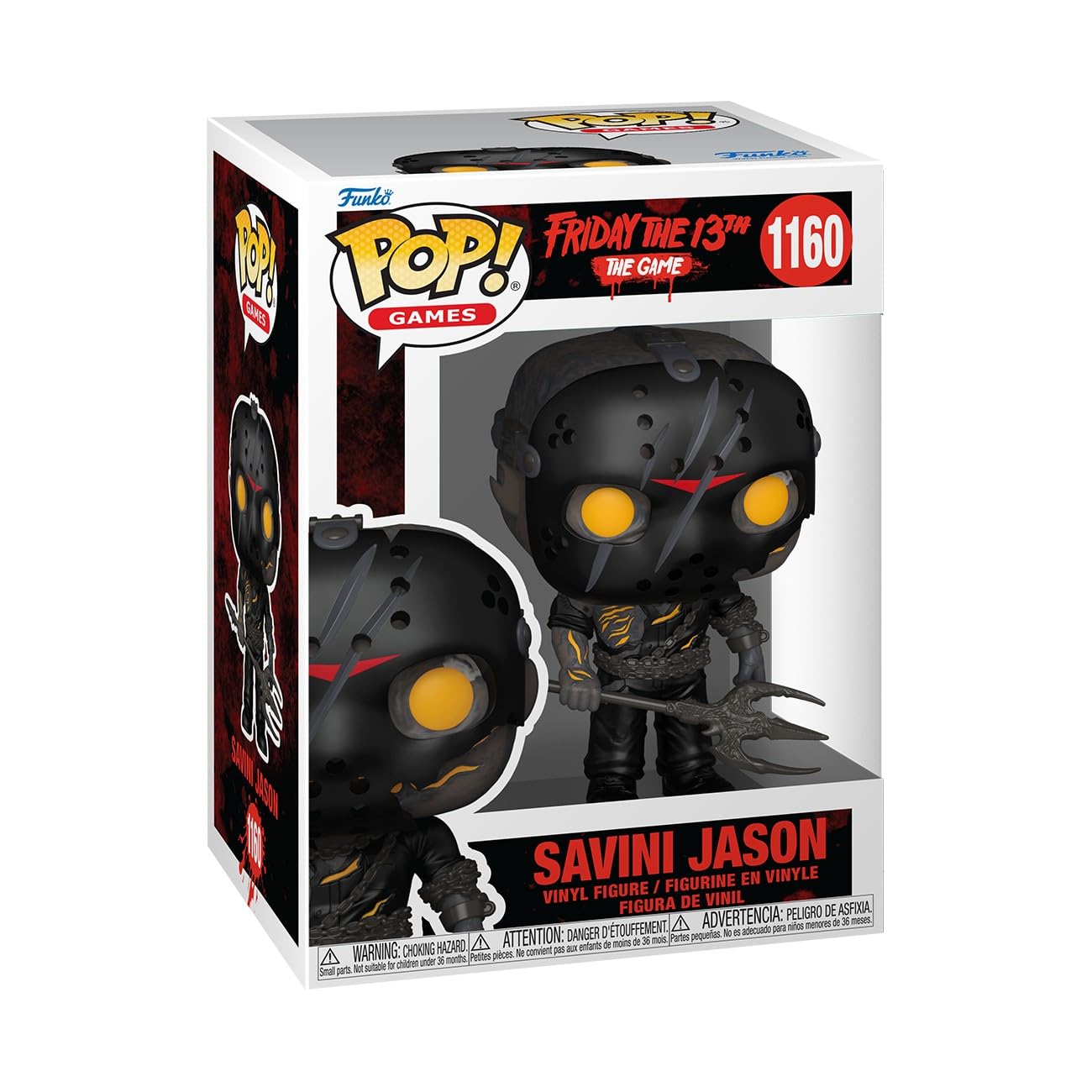 Funko Pop! Games: Friday The 13th - Savini Jason - Jason Universe - Collectable Vinyl Figure - Gift Idea - Official Merchandise - Toys for Kids &