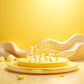 Seadiquiet 30Pcs Yellow Mini Plastic Artificial Bananas 1/12 Scale Dollhouse Accessories, Realistic Miniature Fruit Models for Fairy Garden Kitchen