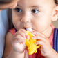 Nuby NanaNubs Banana Silicone Infant Toothbrush - Gum Massager - Soft Bristles - Silicone - 3+ Months