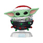 Funko POP! Star Wars: The Mandalorian Holiday - Grogu in Pram