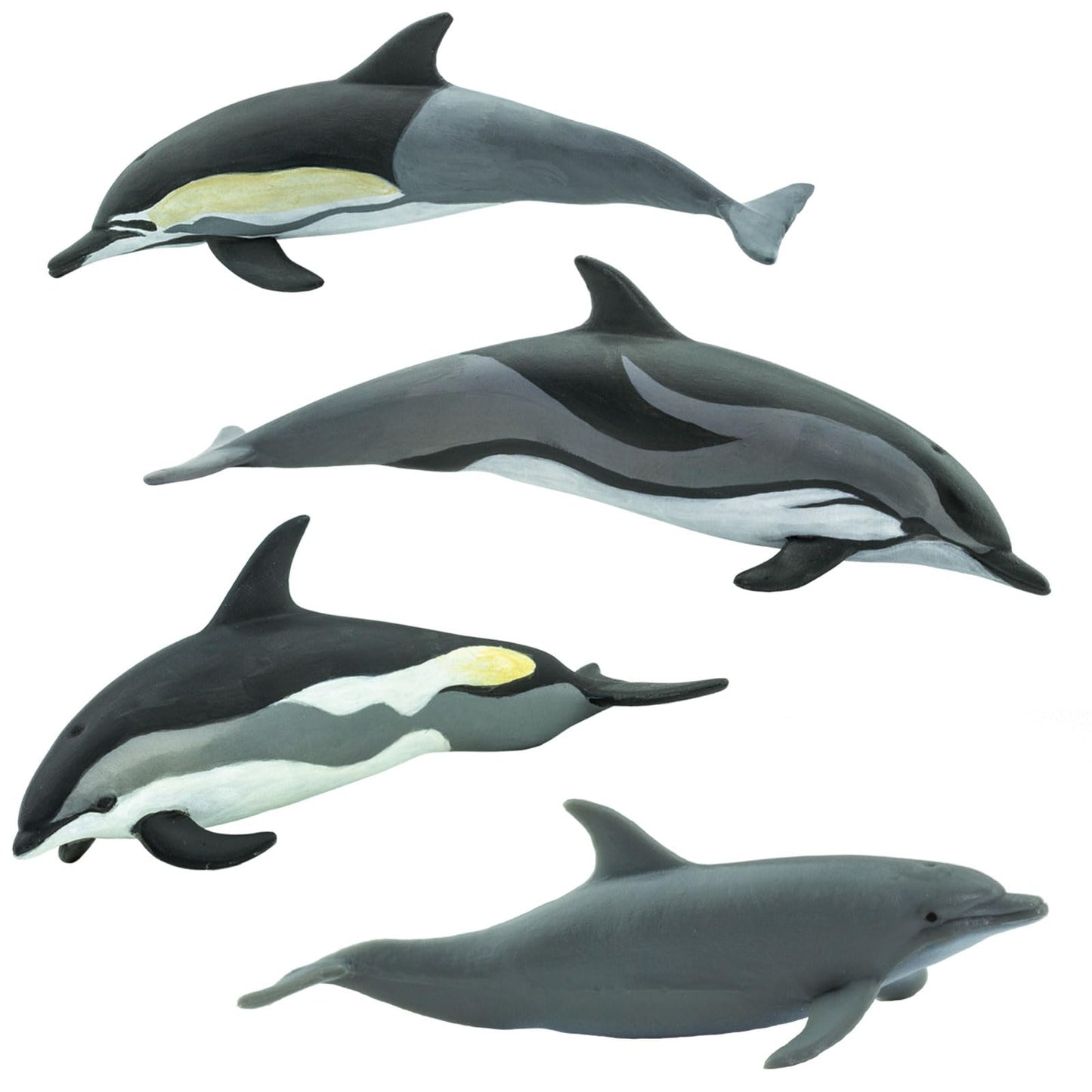 Safari Ltd. Dolphin TOOB - 10 Miniature Dolphin Figurines - Educational Toy Set for Boys, Girls and Kids Ages 3+