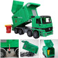 Liberty Imports Kids 14" Garbage Truck Toy, Large Friction Powered Sanitation Waste Management Truck Play Vehicle with Side Loading and Back Dump
