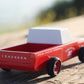 Candylab Toys - Americana Collection - Longhorn Red - Premium Handcrafted Wooden Car Toy