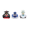 JAKKS Pacific Sonic The Hedgehog Vehicles 3-Pack 1:64 Die-Cast, Include Sonic - Speed Star, Tails - Whirlwind Sport and Dr. Eggman - Egg Booster