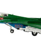 LATUROP 1/100 MIG-29A Fighter Jet Model, Metal Pre-Assembled Aircraft, Alloy Simulation Airplane for Collection and Gift.