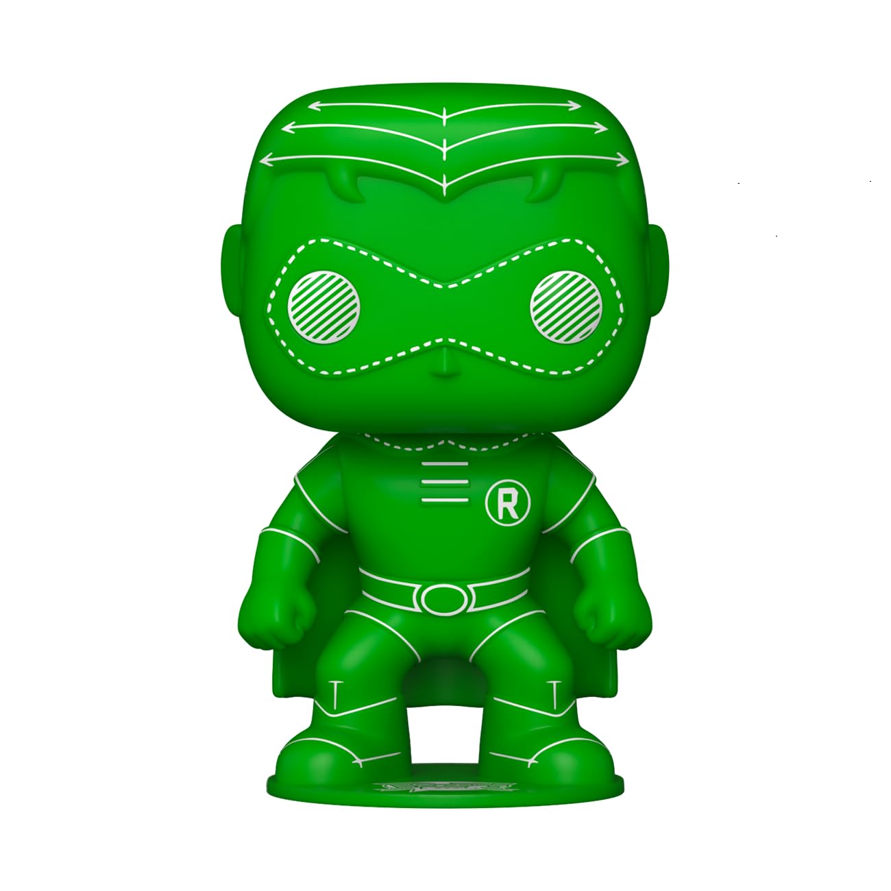 Pop! Robin (Green Blueprint Deco) with Pop! Protector