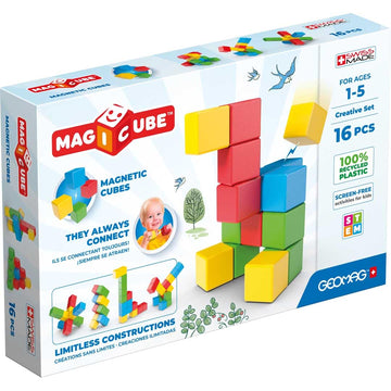 Geomag Magicube Creative Set 16 Magnetic Building Kit