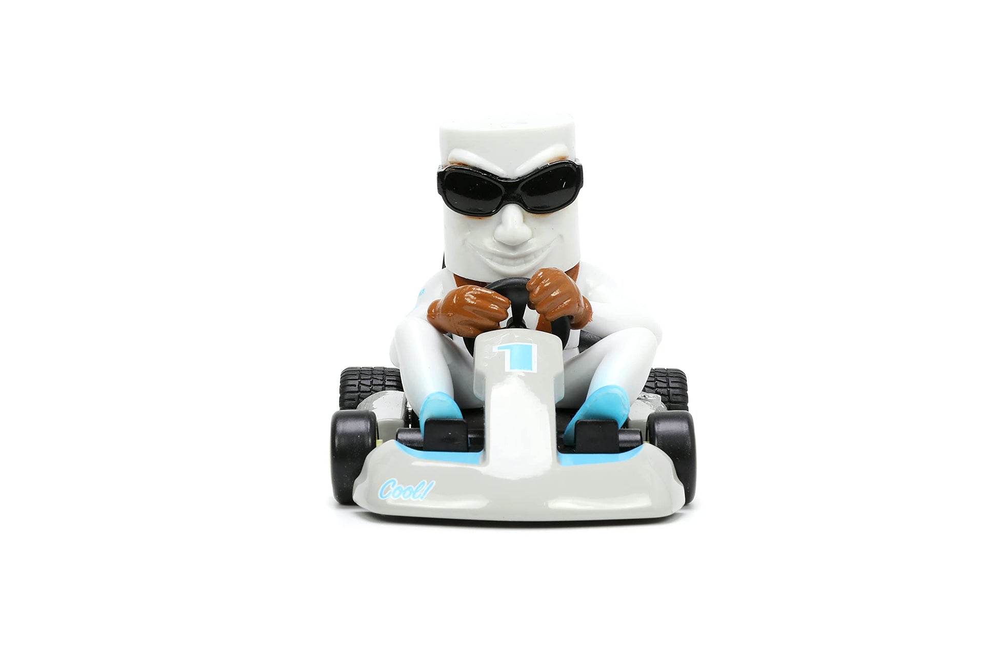 Jada Toys Fart Karts Cool Wipes Pull Back Car, 3.5” Toys for Kids Ages 6+ (32789)