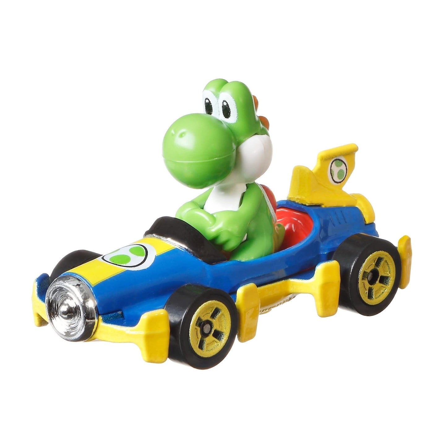 Hot Wheels Mario Kart Yoshi with Mach 8 Racer GLP39