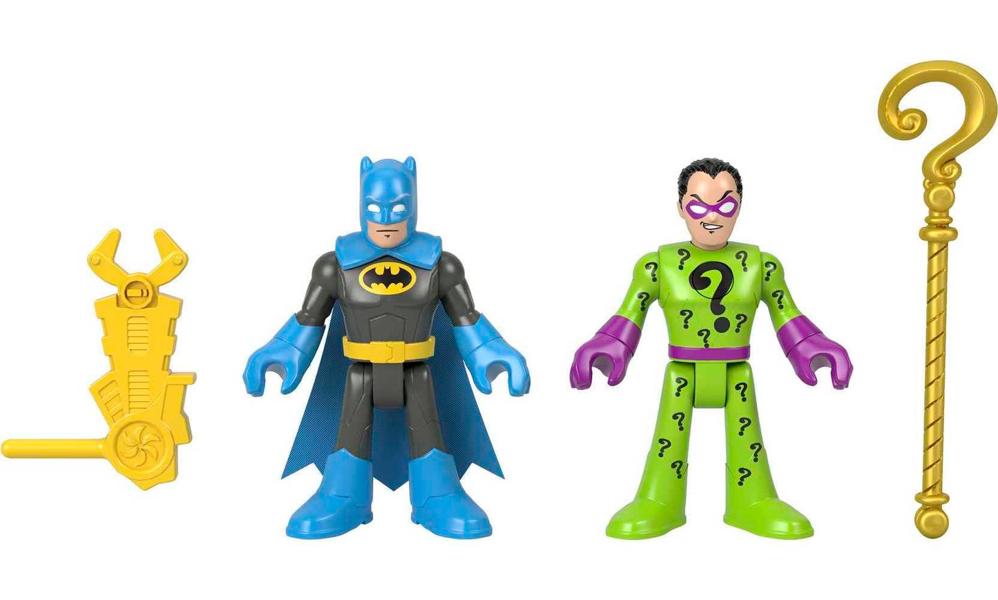 Fisher-Price Imaginext DC Super Friends Batman & The Riddler Figure Set for Preschool Kids Ages 3 to 8 Years