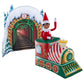 The Elf on the Shelf Peppermint Train Ride - Exclusive Inflatable Train Accessory for Your Scout Elf - Colorful Holiday Adventures - Scout Elf Not