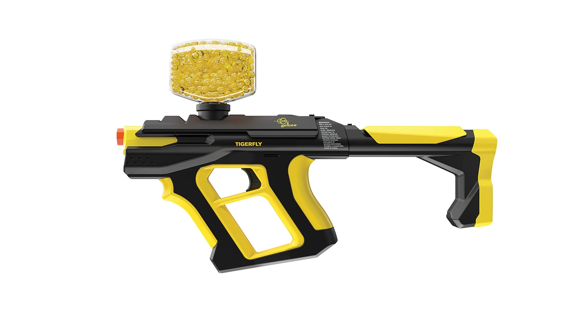 Gelbee TigerFly Water Bead Gel-BB Blaster GFGBB4, Yellow