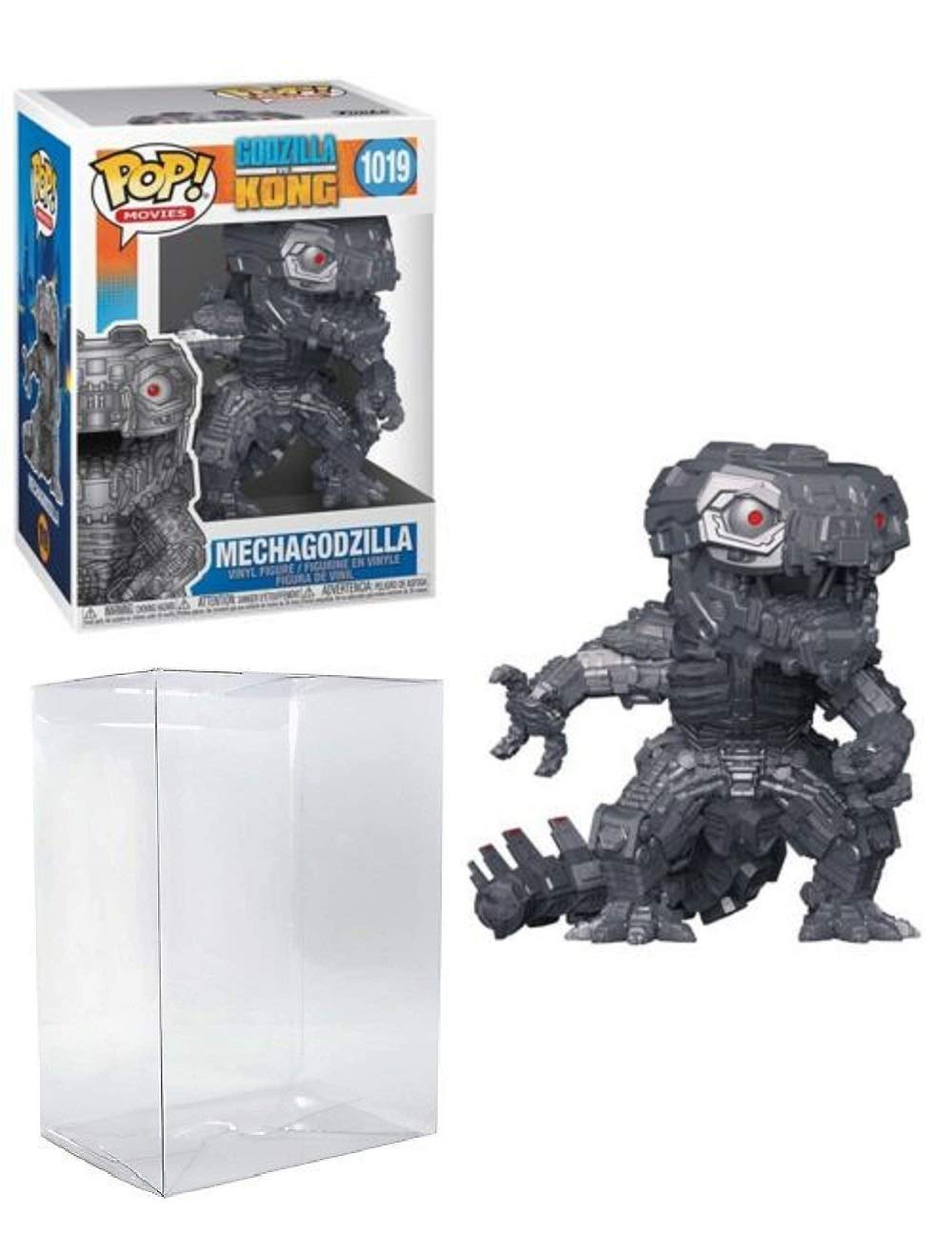 Mechagodzilla Pop #1019 Pop Movies Godzilla vs Kong Vinyl Figure (Bundled with EcoTek Protector to Protect Display Box)