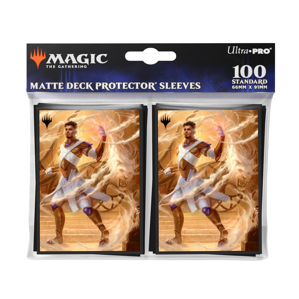 Ultra PRO - Aetherdrift Basri, Tomorrow’s Champion 100ct Deck Protector® Sleeves for Magic: The Gathering, Sports Cards, MTG, D&D Cards, Sized to Fit