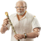 Jurassic World Toys Amber Collection John Hammond 6-in Action Figure, Swappable Hands & Head, Cane & Hatching Dinosaur Egg Accessories, Collectible