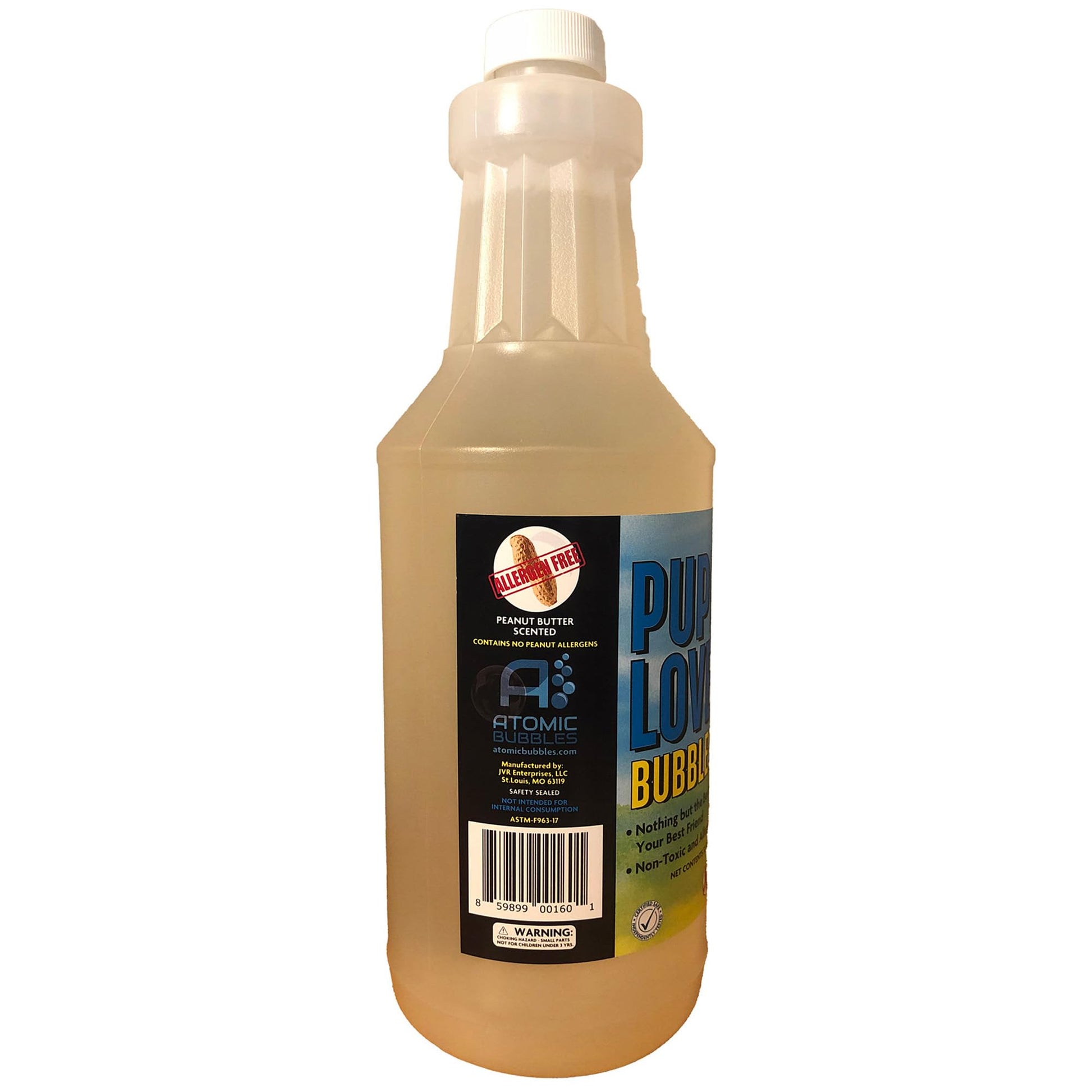 Puppy Love Bubbles - 4 oz Peanut Butter Scented Bubbles for Dogs