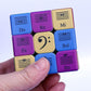 Speed Cube 3x3x3 Music Notes Design Magic Cube Puzzle,IQ Games Puzzles Relief Effec Gift Music Lovers Kids Adult Toys,5.6cm/2.2"