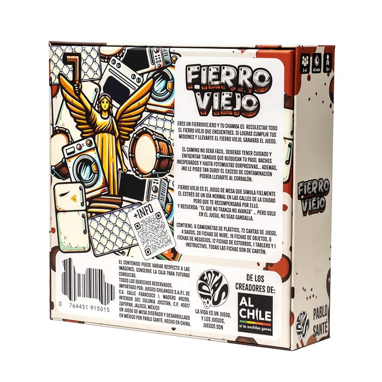 Al Chile Fierro Viejo | Juego Mexicano Familiar En Español | 2 a 6 Jugadores | Compra de electrodomésticos