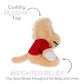 Warm Pals Boomer University of Oklahoma Sooners Mascot OU - Heatable Coolable Bedtime Comfort Plushie 1.5lbs - Cozy Microwavable Lavender Scented