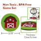 KiDEPOCH Memory Match Game - 16 Matching Pairs Preschool Memory Games Featuring Barnyard Element, Non Toxic Educational Memory Matching Game, Perfect
