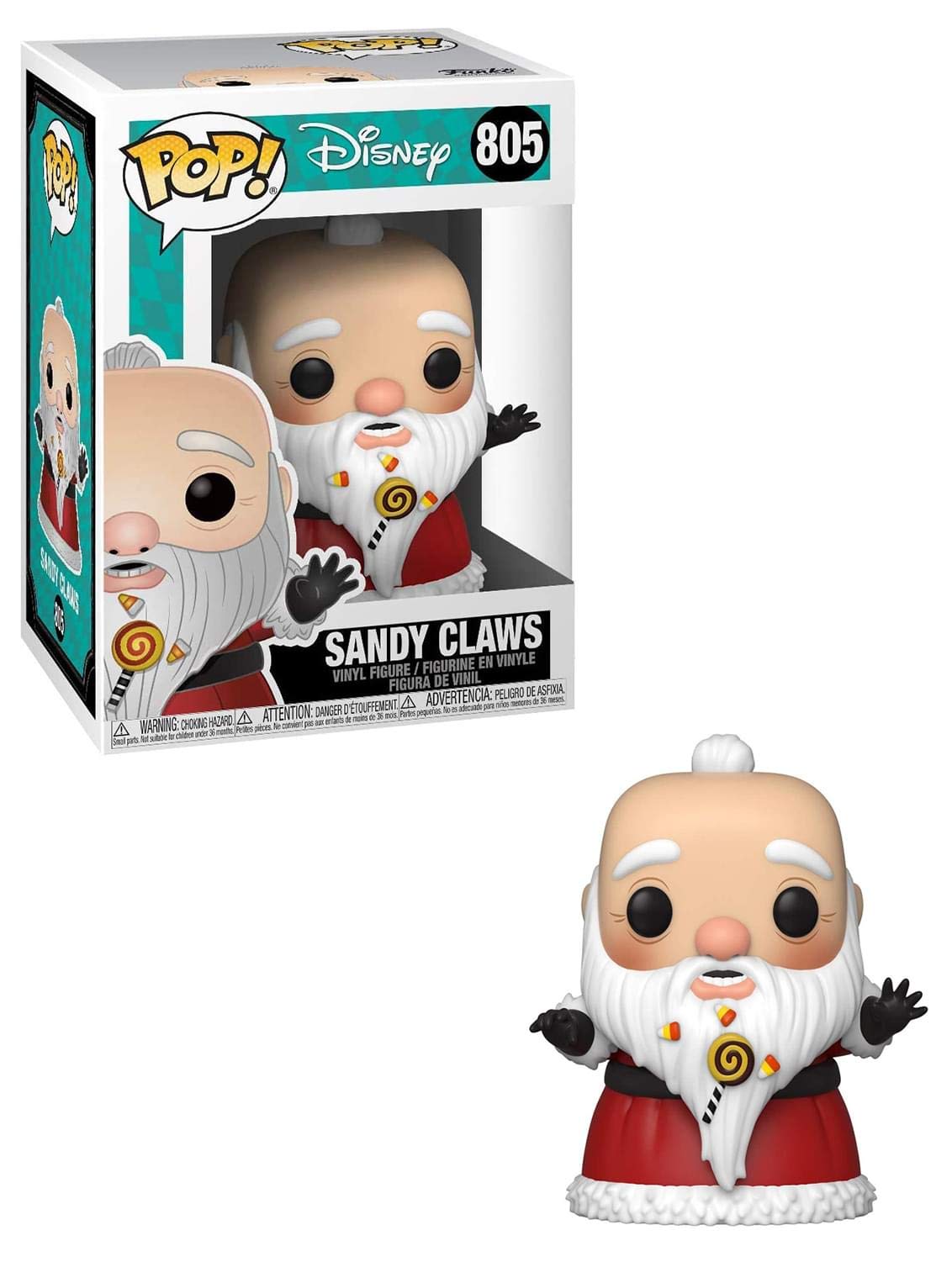 Funko Pop! Disney: The Nightmare Before Christmas - Sandy Claws Vinyl Figure