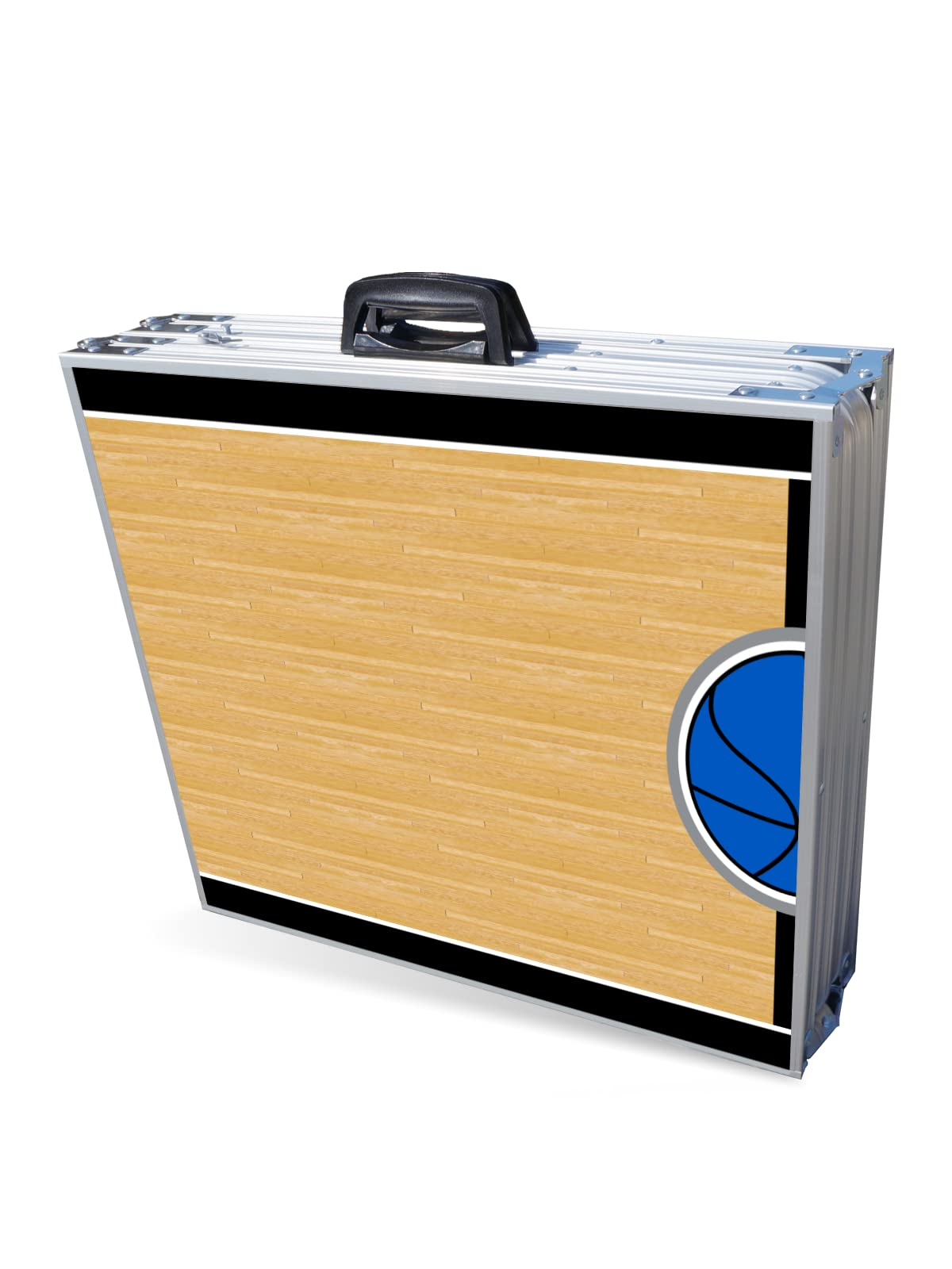 8-Foot Professional Beer Pong Table w/Cup Holes - Orlando Basketball Court