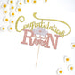 Congratulations RN Cake Topper -Congrats Nurse/BSN Cake Decor,Congratulations High School/College Graduation,Medical School Graduation Party
