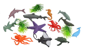 Wild Republic Polybag Mini Aquatic Figurines - 11"