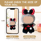 10 Pack Compatible for Labubu Clothes,17cm Doll Clothes Cute Outfits Stylish Accessories Designer Hat Dress Shirt Set Compatible for Labubu Birthday