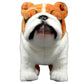 FRANKIEZHOU Lifelike Bulldog Plush-11.8" Bulldog Stuffed Animal,Soft Dog Stuffed Animals for Girls and Boys,Kid's Plush Toy,Hugging Plush