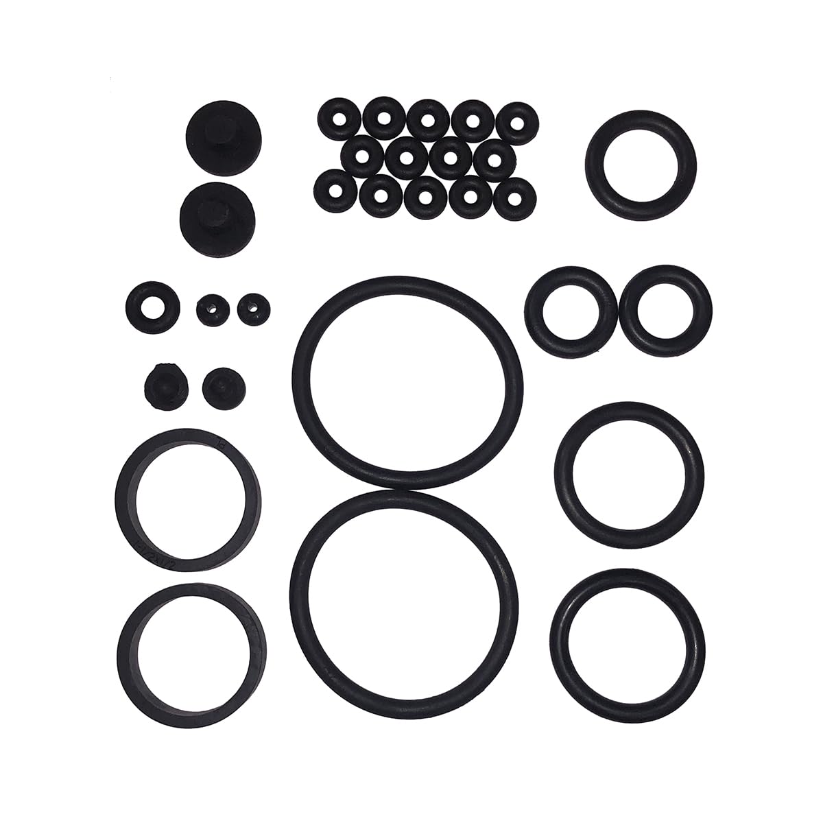 Game Room Guys 2016 Stern Pinball Black Rubber Ring Kit Compatible with Spiderman The Pin Home Edition Pinball Machine