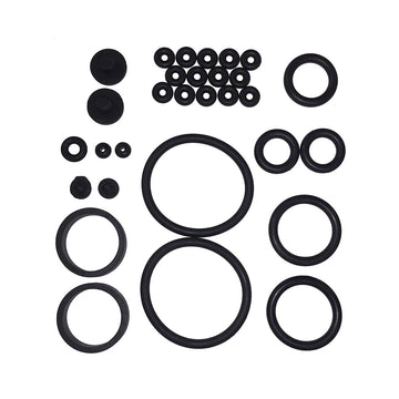 Game Room Guys 2016 Stern Pinball Black Rubber Ring Kit Compatible with Spiderman The Pin Home Edition Pinball Machine