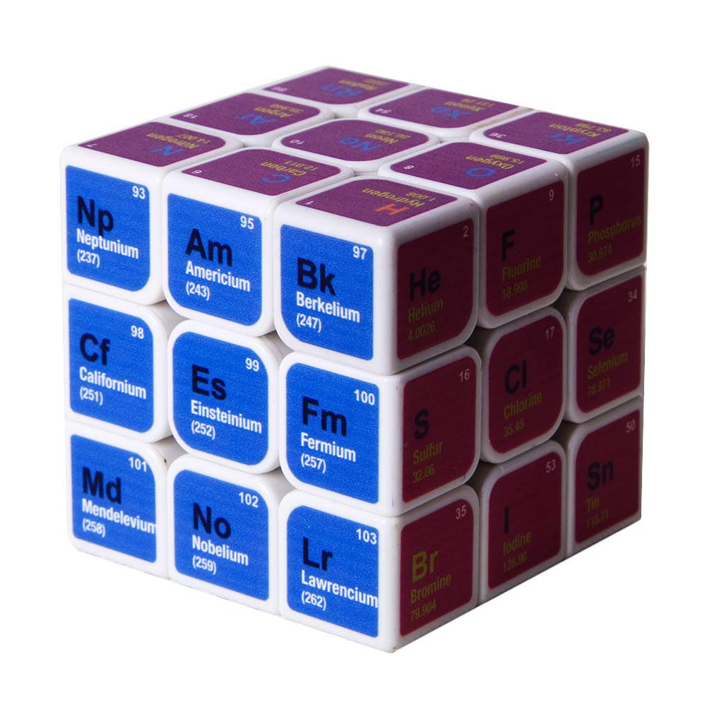 Periodic Table 3x3 Speed Cube Puzzle Magic Cube Toy