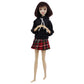 1/6 Doll Clothes for 11.5inch Girl Doll Outfits Top Hoodies Pleated Skirts Cosplay Students Clothing Dolls Accessories (Style C)