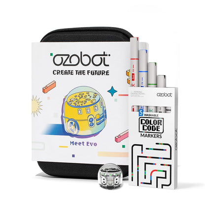 Ozobot Evo Coding Robot Kit | Ages 5-11 | STEM Coding for Kids & Teachers