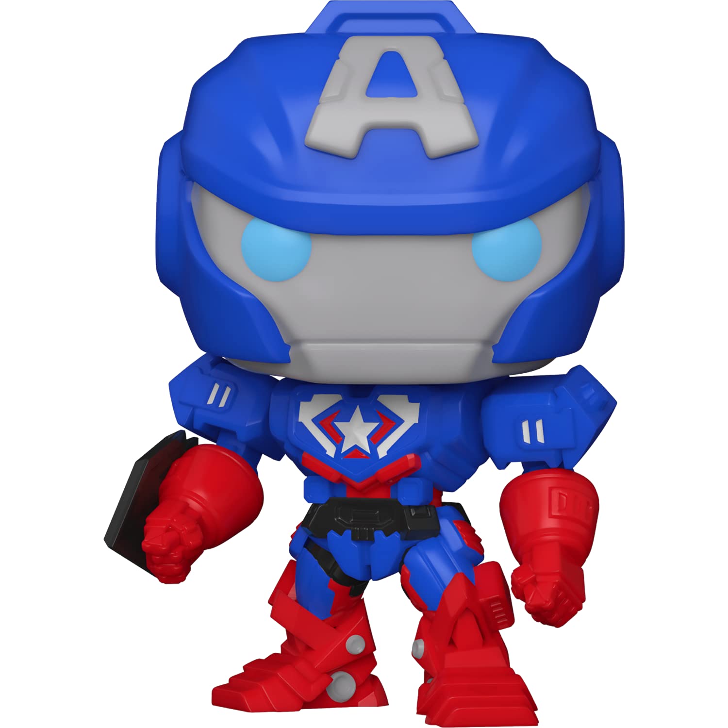 Capta i n Ameri c a: Fun ko P o p ! Vinyl Figurine Bundle with 1 Compatible 'ToysDiva' Graphic Protector (829-55233 - B)