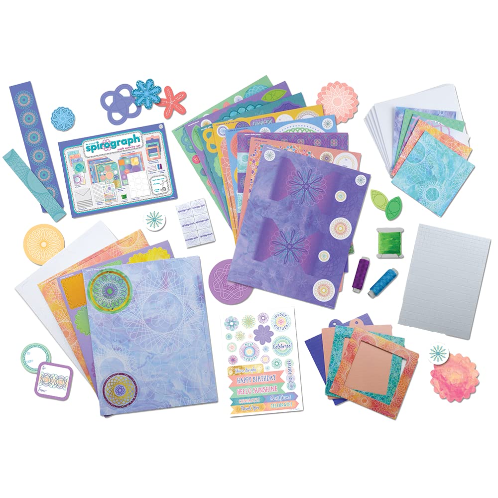 Spirograph - Craft Activity Set - The Classic Way to Make Countless Amazing Designs! - for Ages 6+
