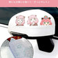 Anya Sticker High Reflective Anya Vinyl Sticker Kawaii Car Decals Cute Waterproof Vinyl Anime Car Decor, Night Glow Safety Sticker Diamond Grade High