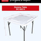 Benecasa Blow Mold Domino Game Table