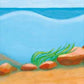 Peaceable Kingdom Sticker Fun! Mermaid Reusable Sticker Tote