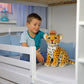 TUKVESZE Brown Cheetah Stuffed Animals 8 inch, Cute & Lifelike Cheetah Stuffed Animals Plush Toy, Gifts for Boys and Girls (8 inch)