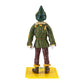 Wizard of Oz Collectible Figure Set - Bundle with Scarecrow Action Figure and Display Stand Plus Stickers | 7" Scarecrow Bendy Figure Toy