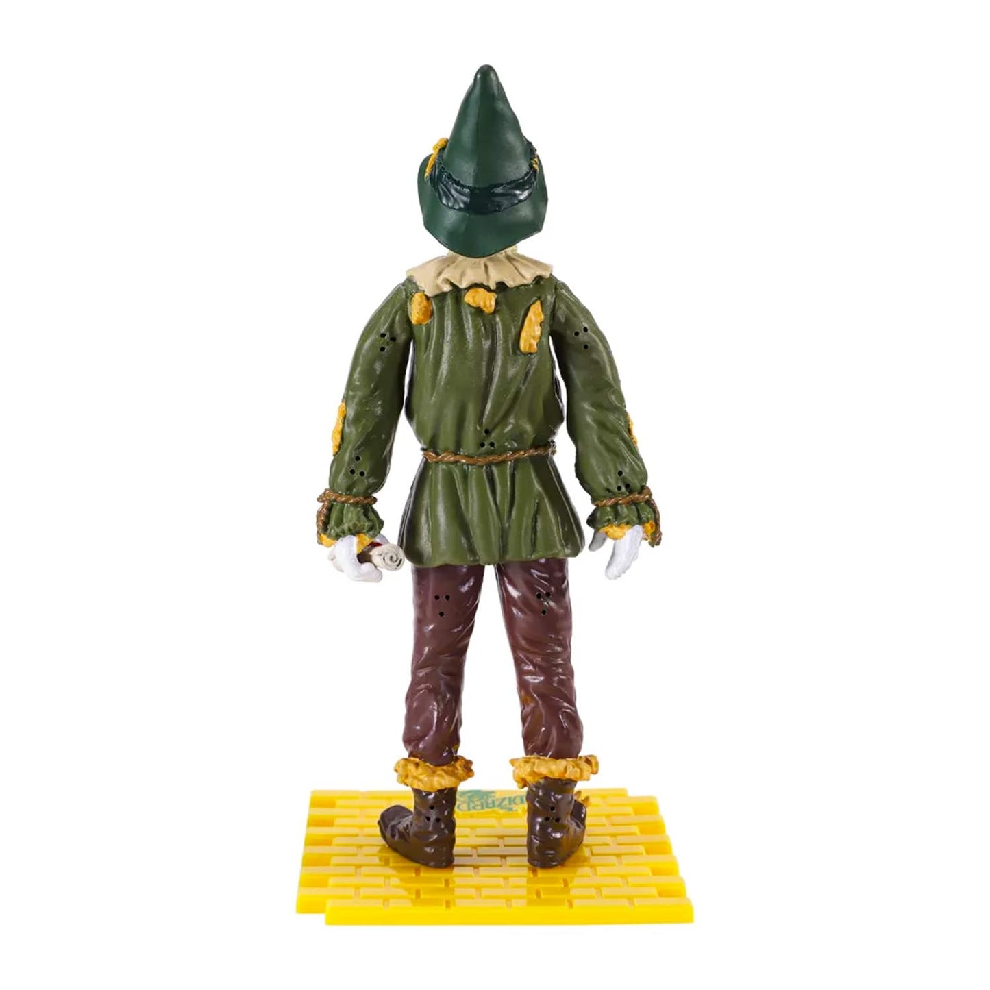 Wizard of Oz Collectible Figure Set - Bundle with Scarecrow Action Figure and Display Stand Plus Stickers | 7" Scarecrow Bendy Figure Toy