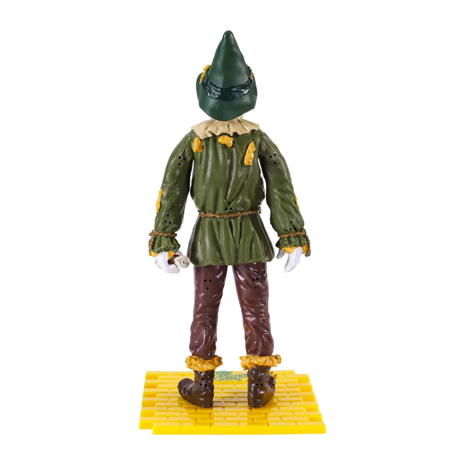 Wizard of Oz Collectible Figure Set - Bundle with Scarecrow Action Figure and Display Stand Plus Stickers | 7" Scarecrow Bendy Figure Toy