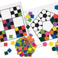 Roylco Fractal Mosaics for Kids - Hands-On Math & Art Pattern Building Set for Early STEM/STEAM Learning, Fractal Exploration & Creative Design
